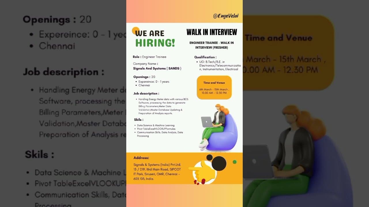 OMR and Porur belt IT services firms quietly restock benches for post-poll project cycles — Economy, Chennai local news